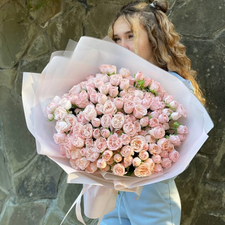 45 роза бомбастик Крем в Туле