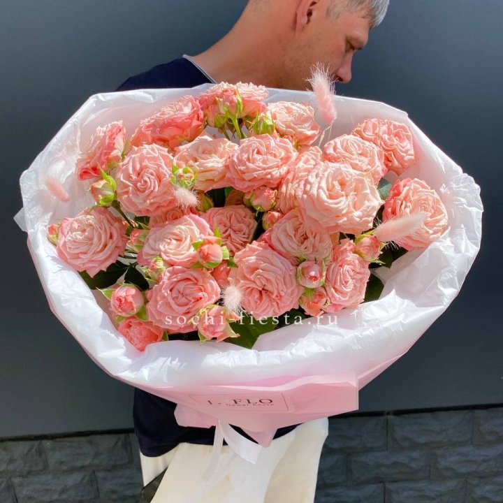 Пионовидные розы Мадам Бомбастик в Туле