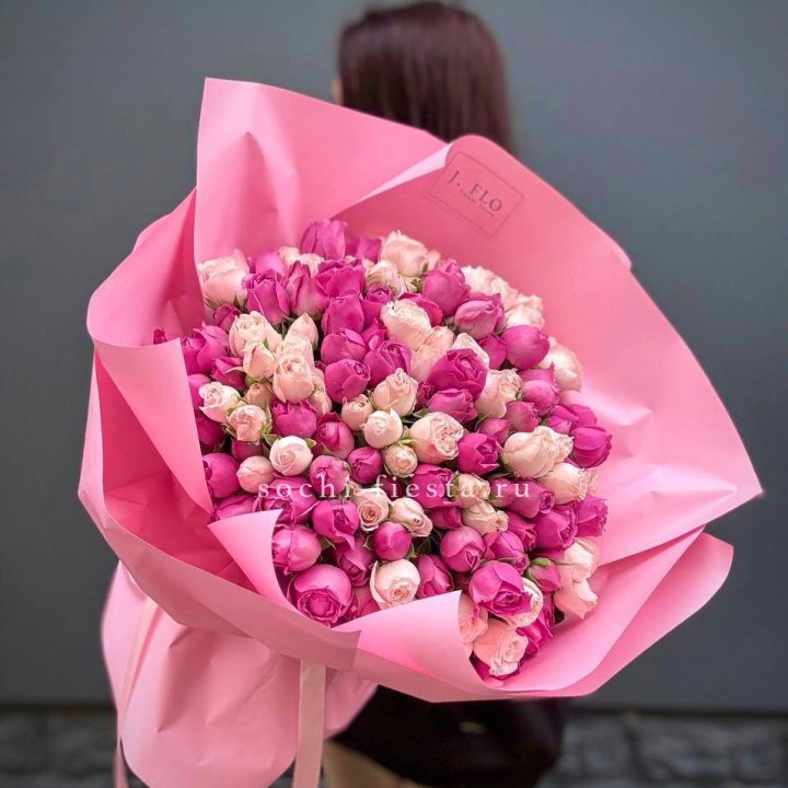 51 кустовая роза  в Туле