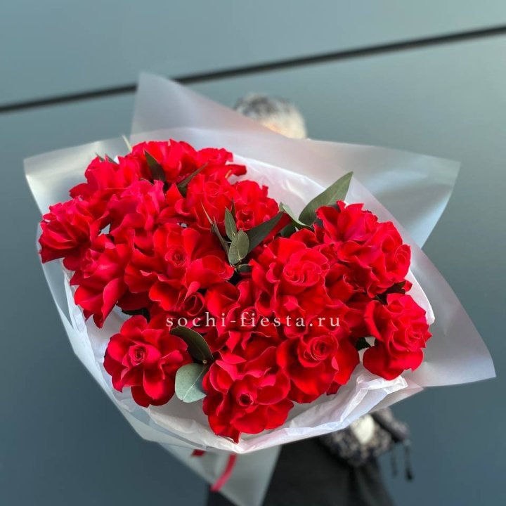 21 Красная французская роза в Туле