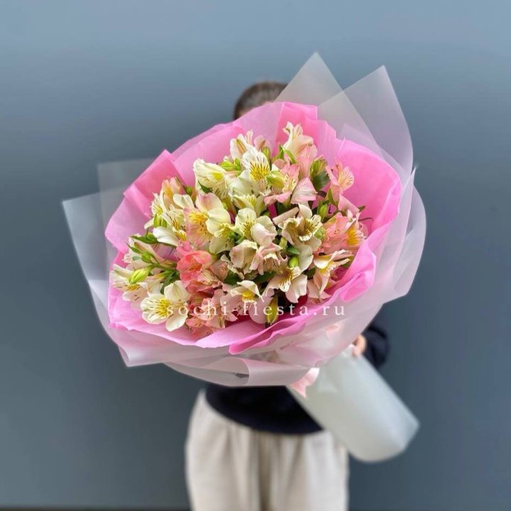 букет альстромерий "Черри" в Туле