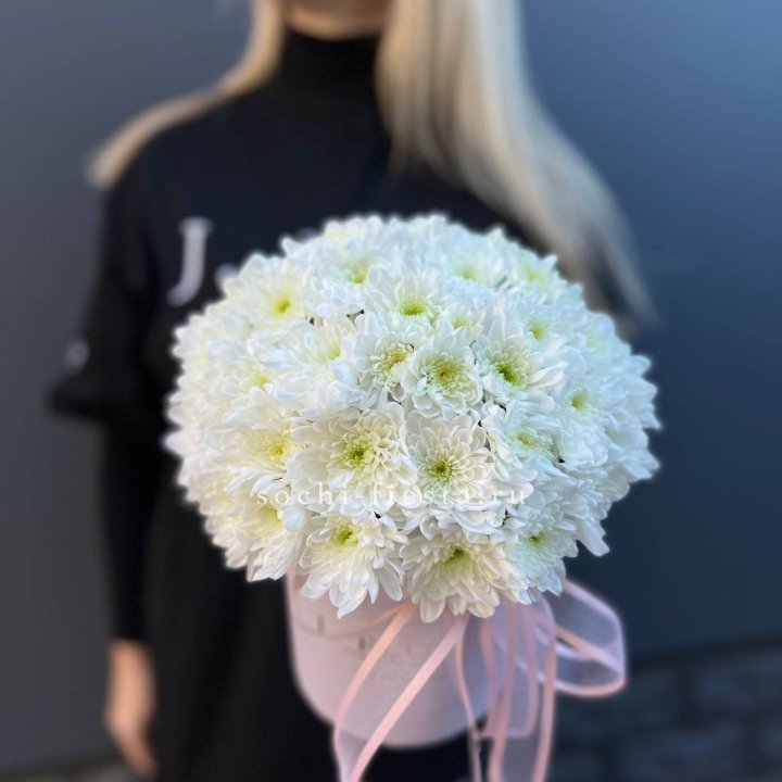 Коробка с хризантемами №1 в Туле