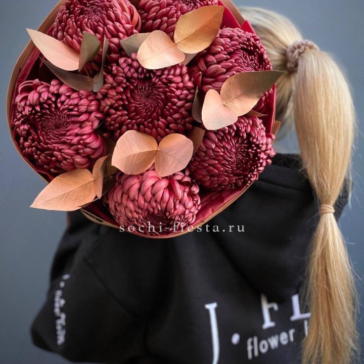 Хризантемы "Голд шоколад" в Туле