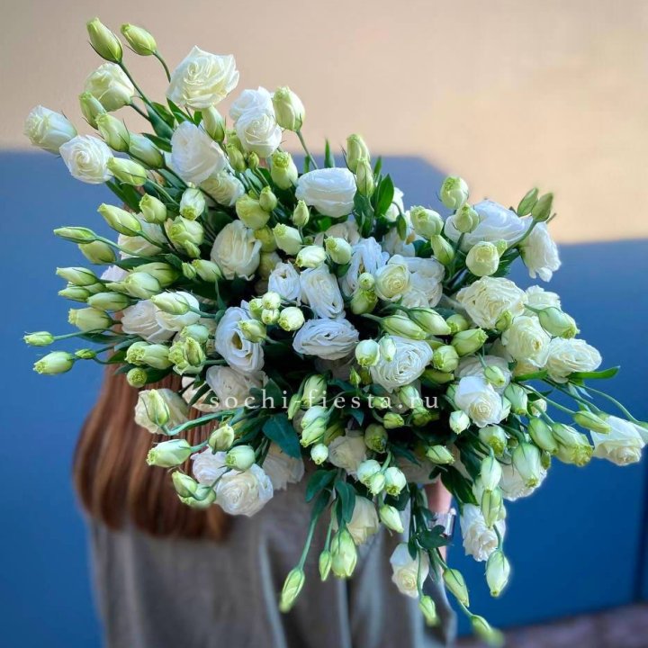 Охапка эустомы в Туле