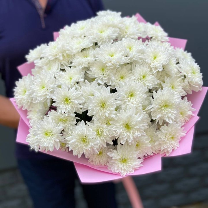  Букет 15 хризантем  в Туле