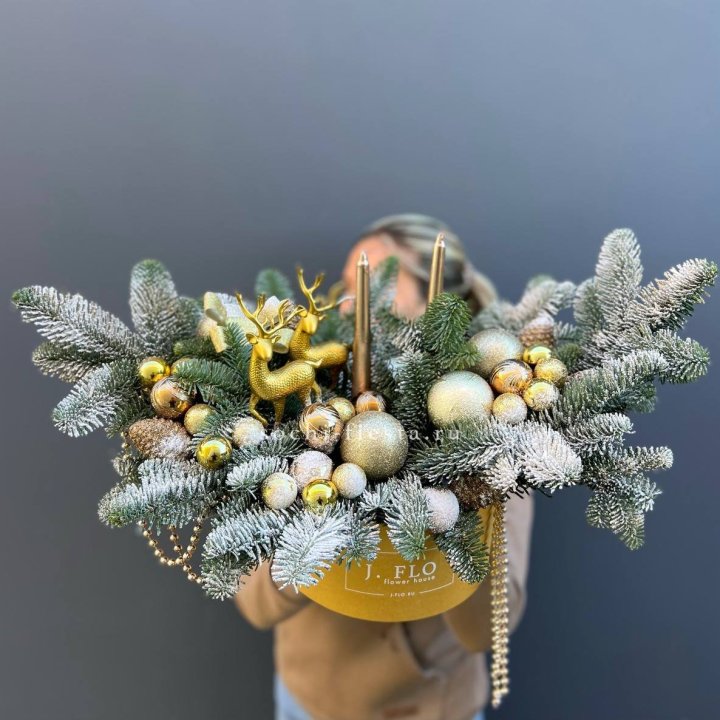 Композиция "Мери крисмас голд" в Туле