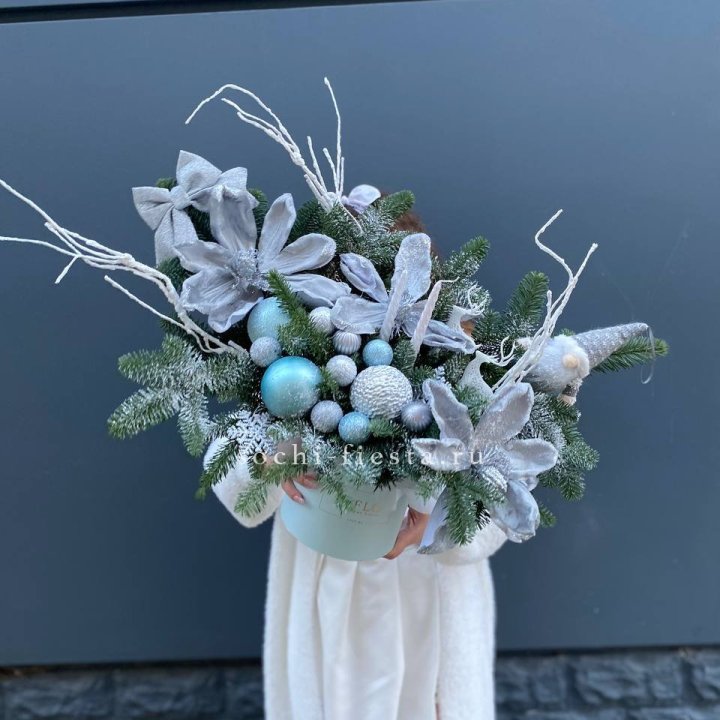 Композиция "Снежный цветок" в Туле