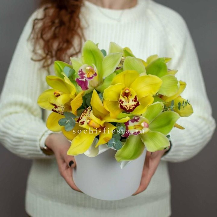 Бокс с орхидей №1 в Туле