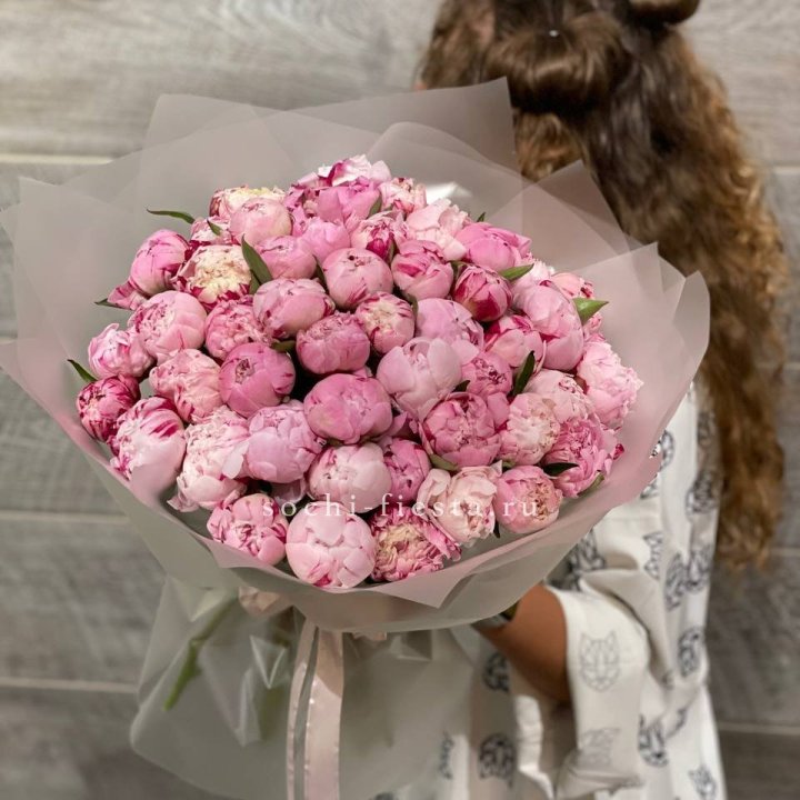 51 розовый пион в Туле