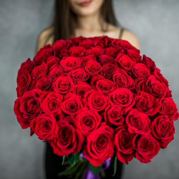 51 красная роза в Туле