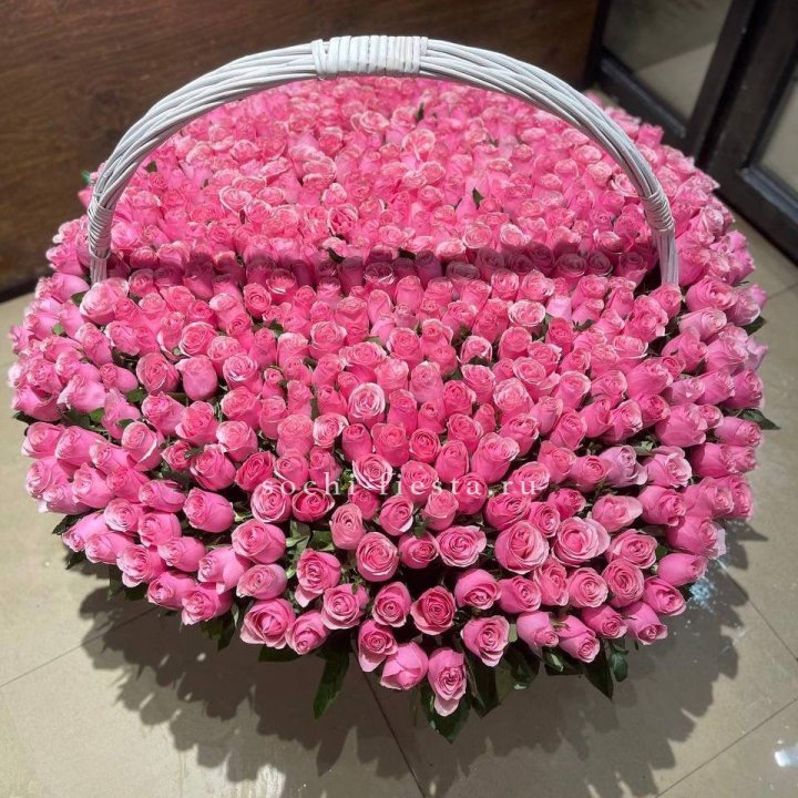 501 розовая роза в Туле