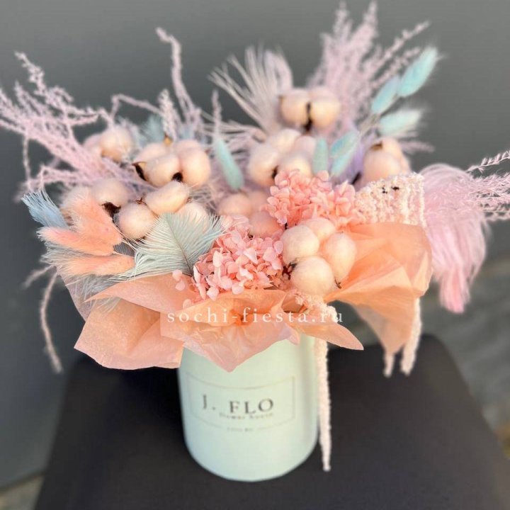 Авторский бокс с сухоцветами №3 в Туле