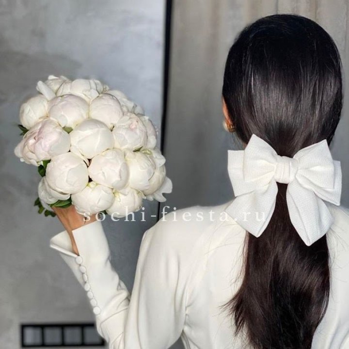Свадебный букет пионов в Туле