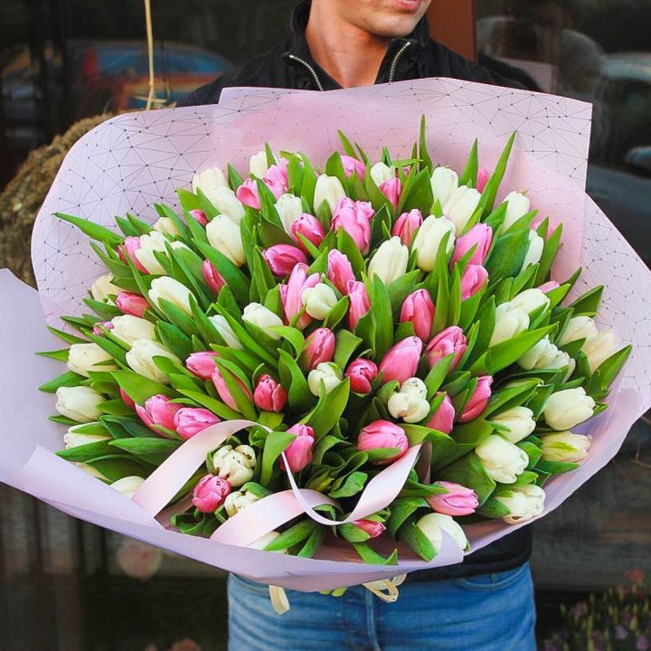 101 тюльпан микс в Туле